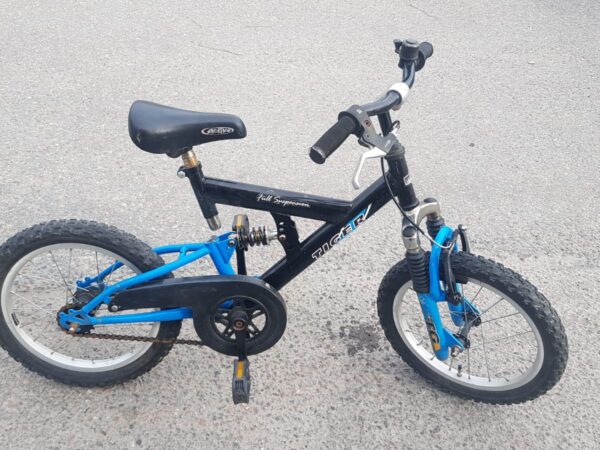 Heldämpad barncykel Tiger 16"
