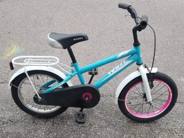 Barncykel White 16"